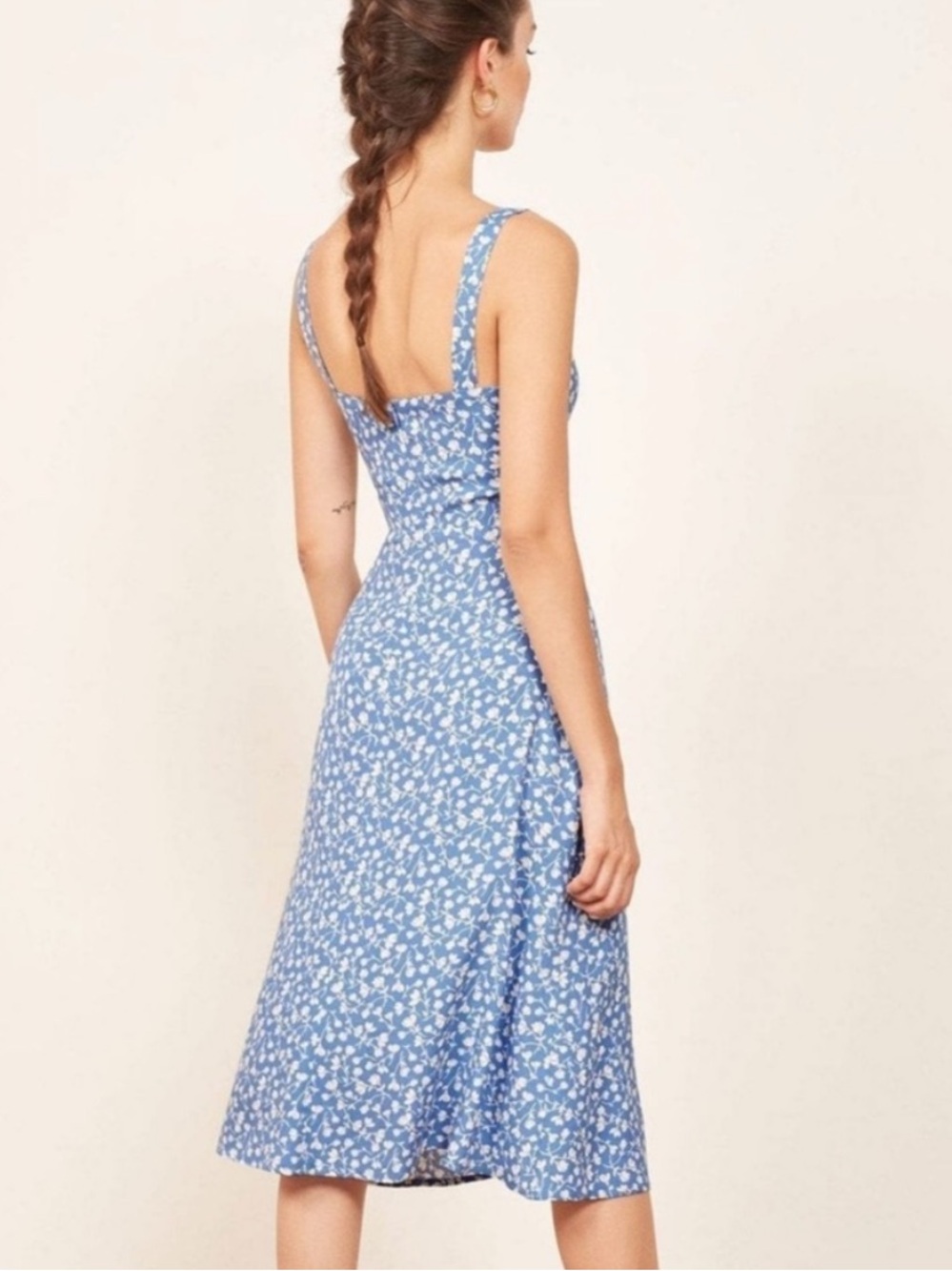 Pristine Reformation Persimmon Dress in “Marie” - Picture 2 of 5
